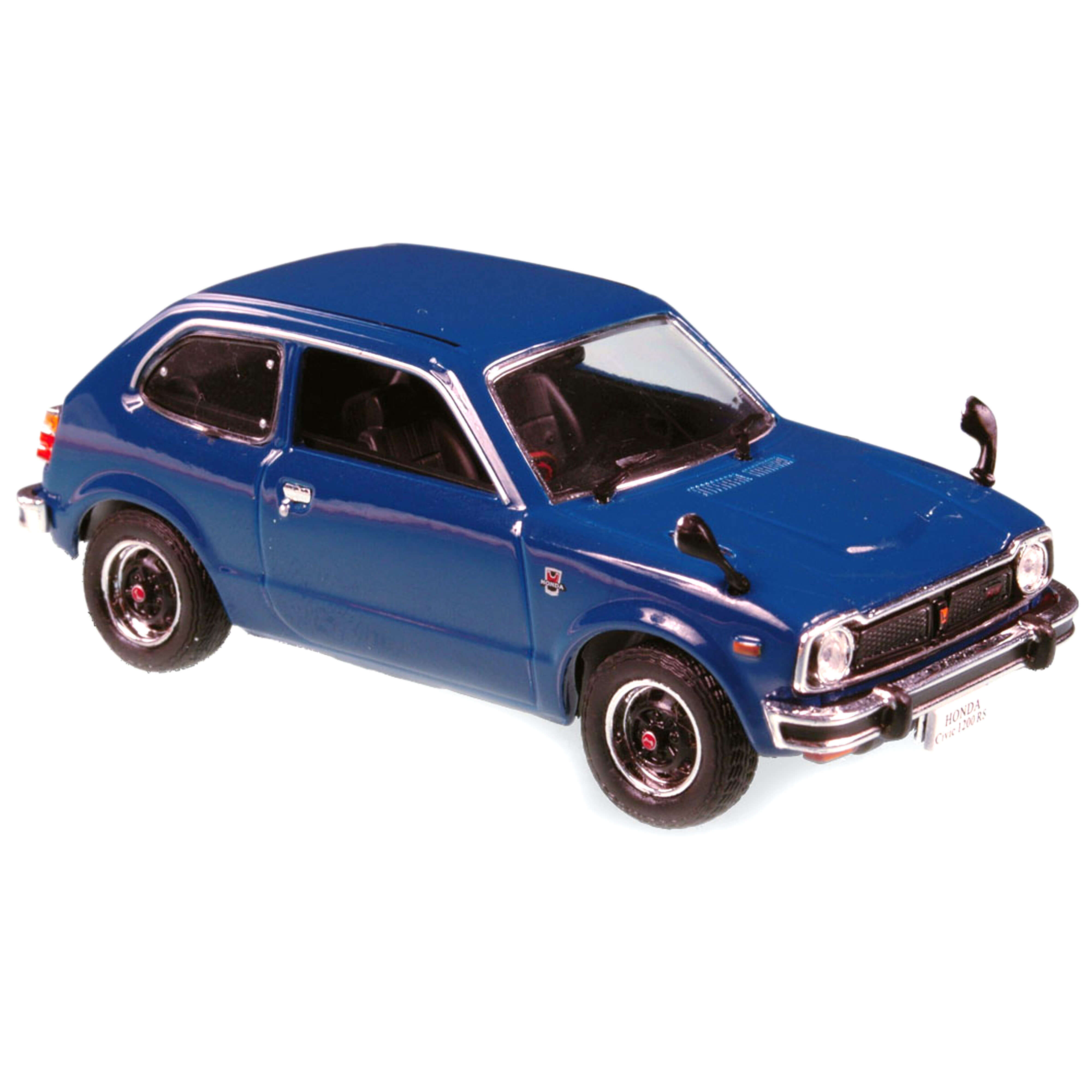 norev-honda-civic-rs-1974-blu-modellino-auto-1-43 image 1