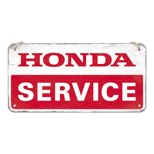 nostalgic-art-honda-mc-service-insegna-in-metallo-da-appendere-10x20-cm image 1
