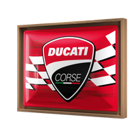 nostalgic-art-ducati-corse-logo-racing-flag-targa-in-metallo-30-x-40-cm image 8
