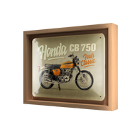 nostalgic-art-honda-mc-cb750-four-targa-in-metallo-15x20-cm image 6