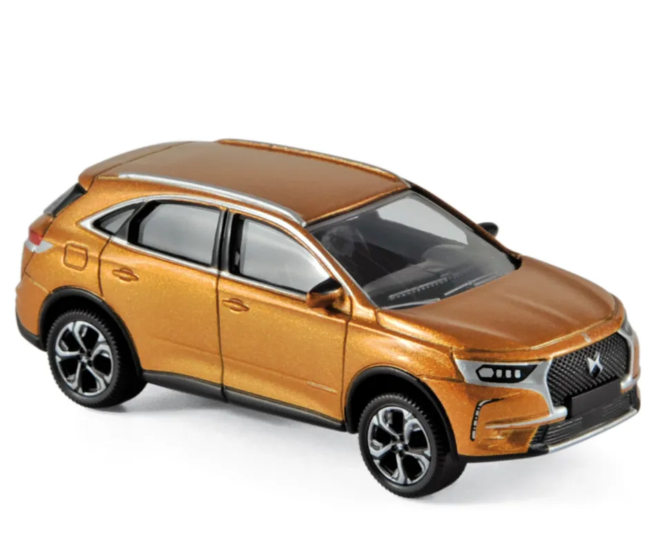 norev-ds-7-crossback-2018-modellino-auto-1-64-oro-bisanzio image 1