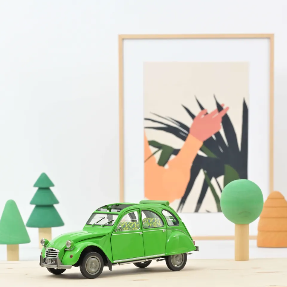 norev-citro-n-2cv-1974-vert-palmeraie-1-18-edizione-300-pz image 1