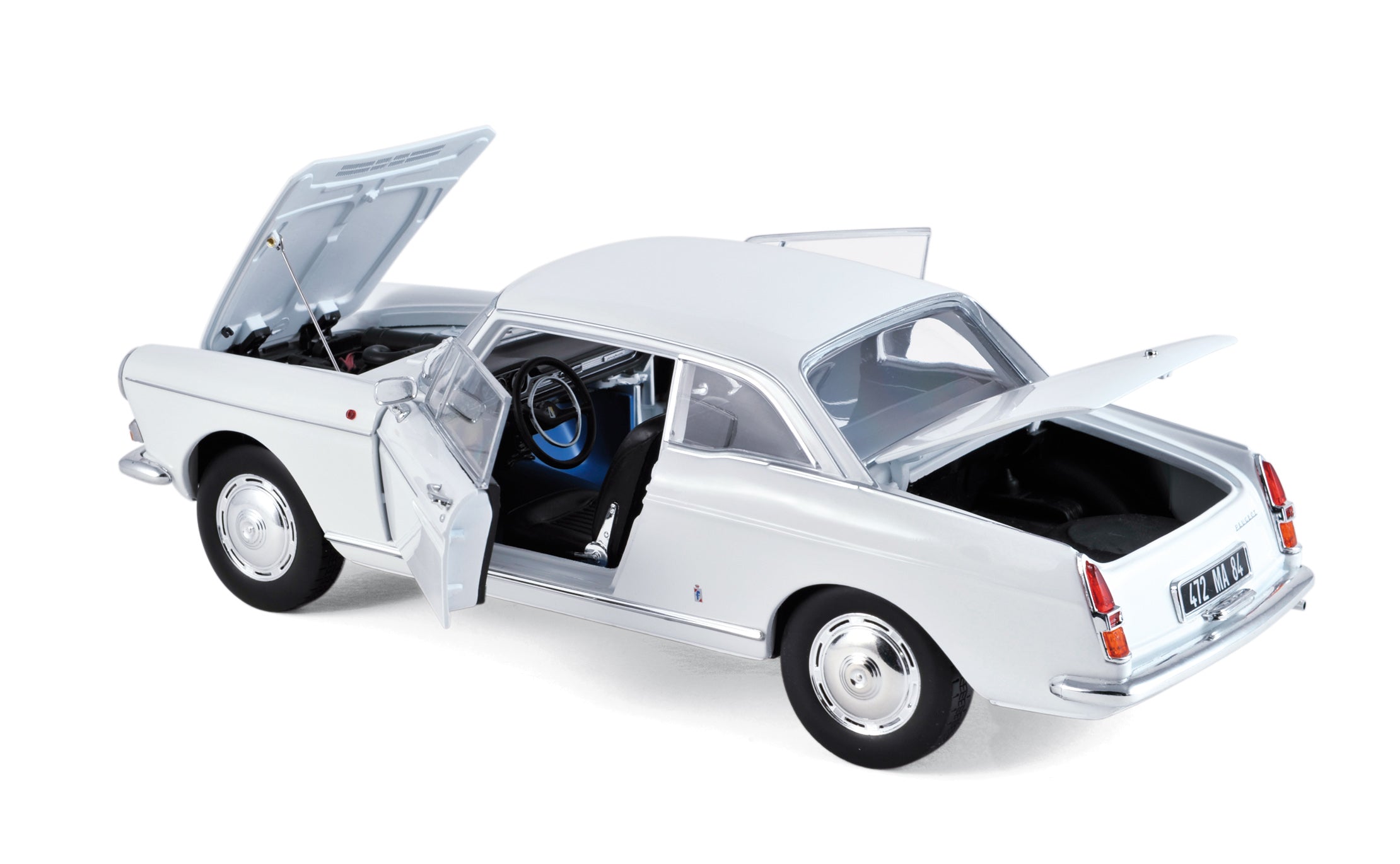 norev-peugeot-404-coup-1967-modellino-auto-1-18-bianco-arosa image 2