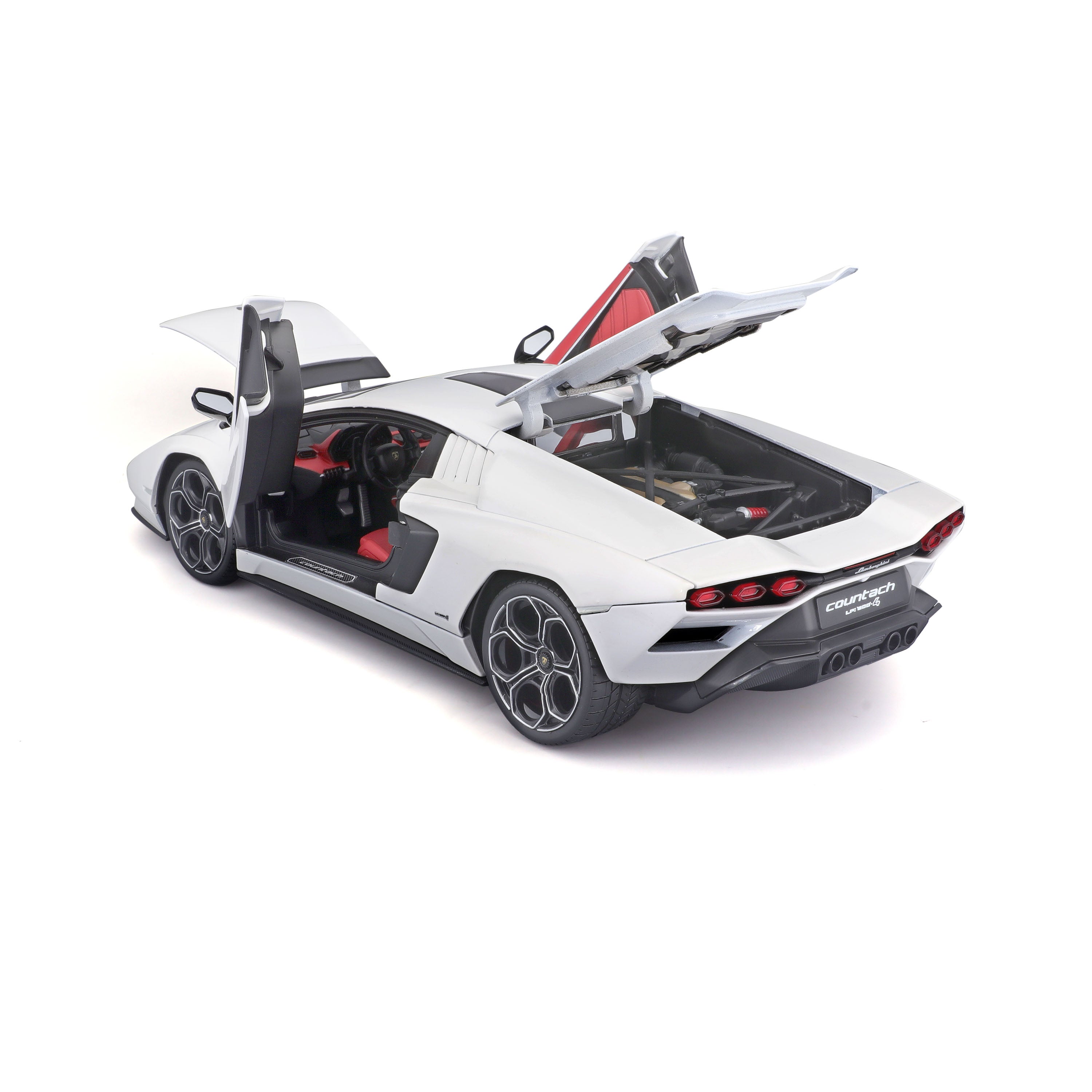 bburago-lamborghini-countach-lpi-800-4-1-18-diecast-bianca-signature-series image 4
