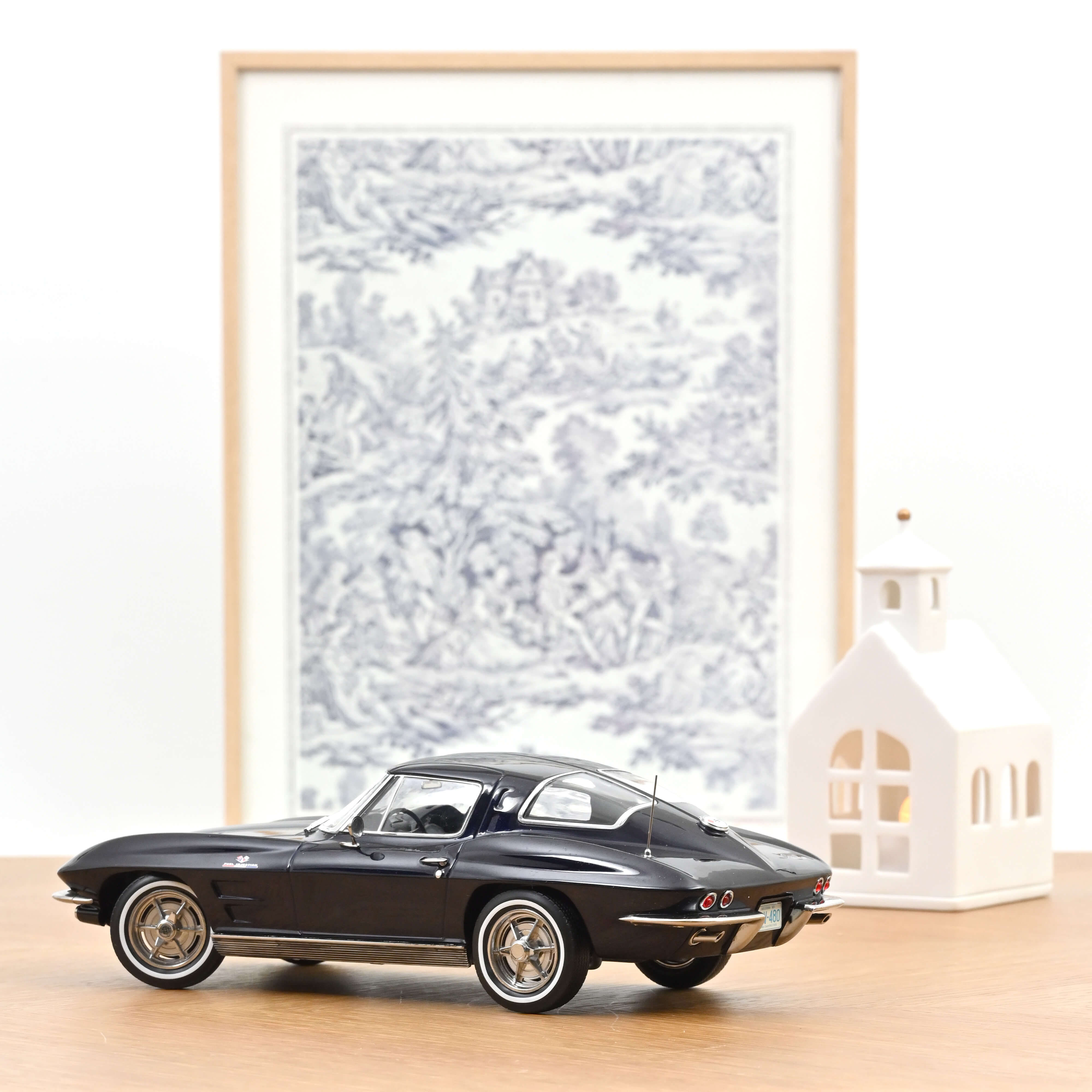 norev-chevrolet-corvette-sting-ray-1963-1-18-blu-daytona-200-pz image 2
