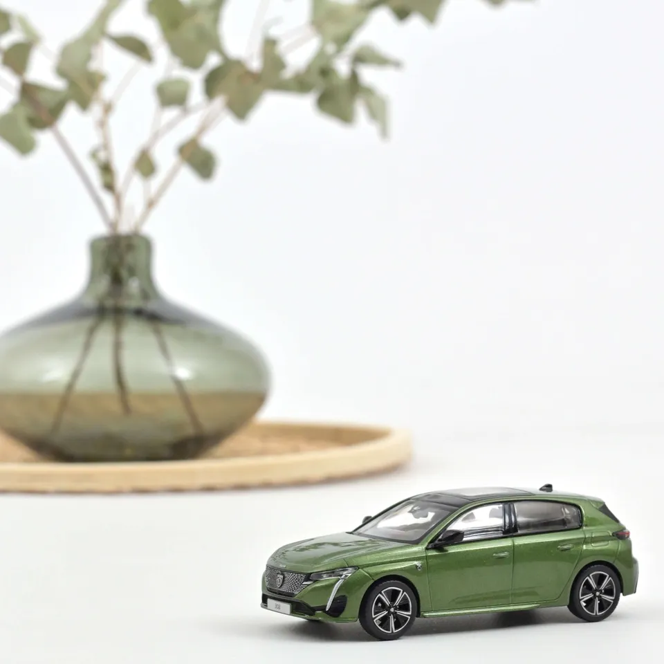 norev-peugeot-308-gt-2021-verde-olivine-modellino-auto-1-43 image 1