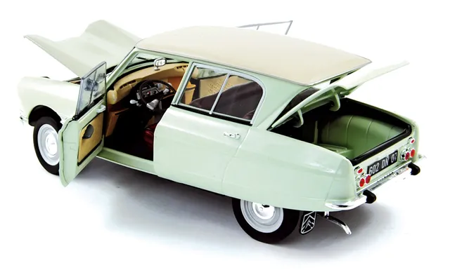 norev-citro-n-ami-6-1963-white-modellino-auto-die-cast-1-18 image 1