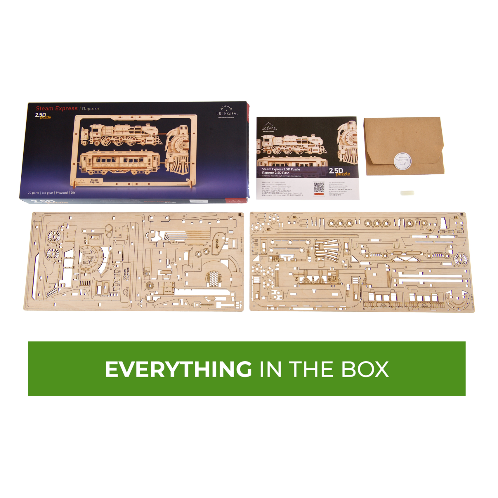 ugears-steam-express-2-5d-puzzle-quadro-meccanico-treno-in-legno image 6