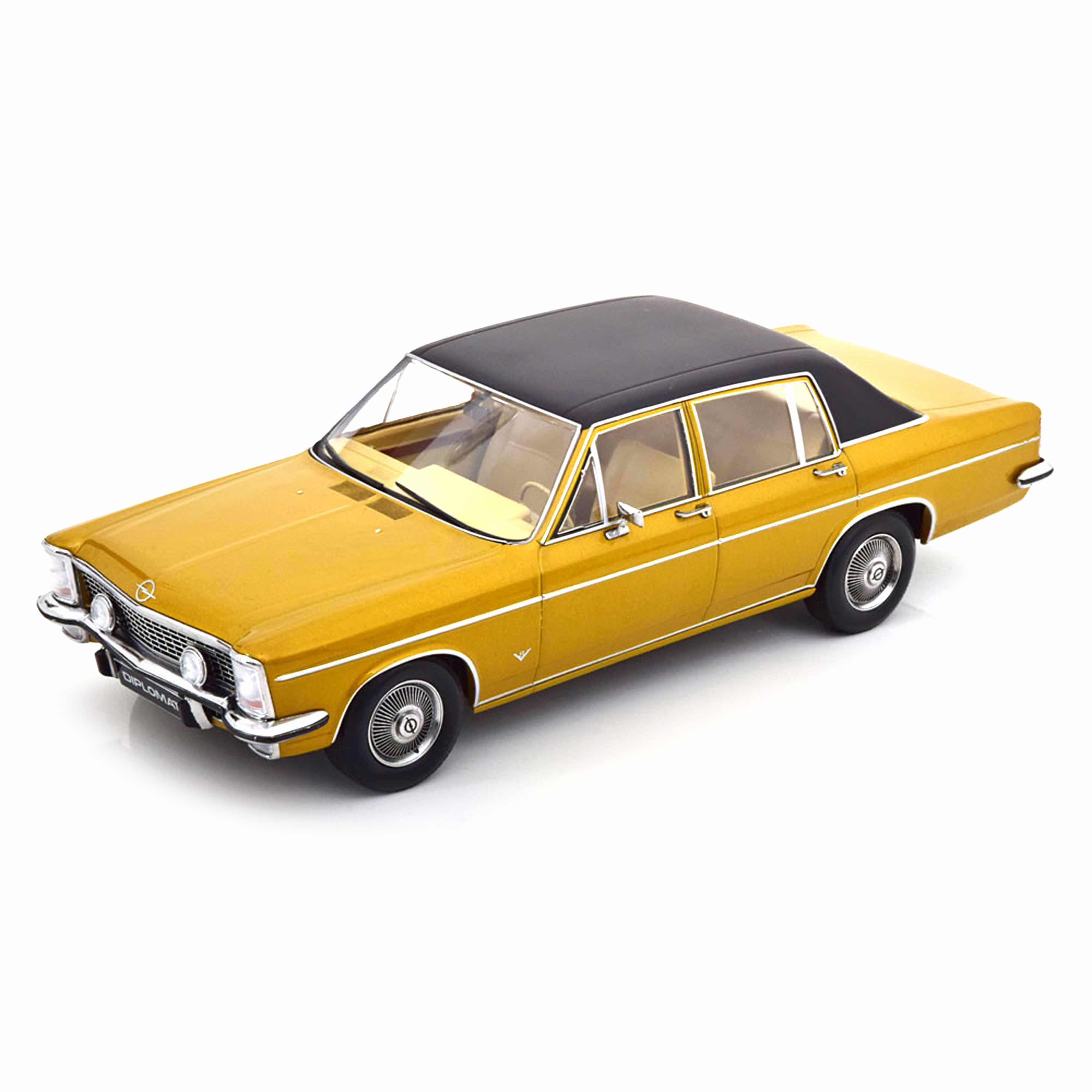 norev-opel-diplomat-v8-1969-oro-metallizzato-1-18-automodello-die-cast image 1