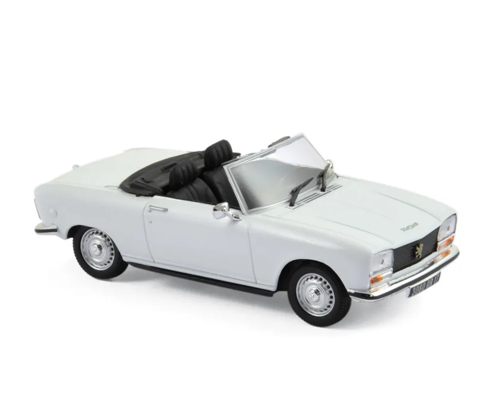 norev-peugeot-304-convertible-s-1973-bianco-alaska-modellino-auto-1-43 image 1