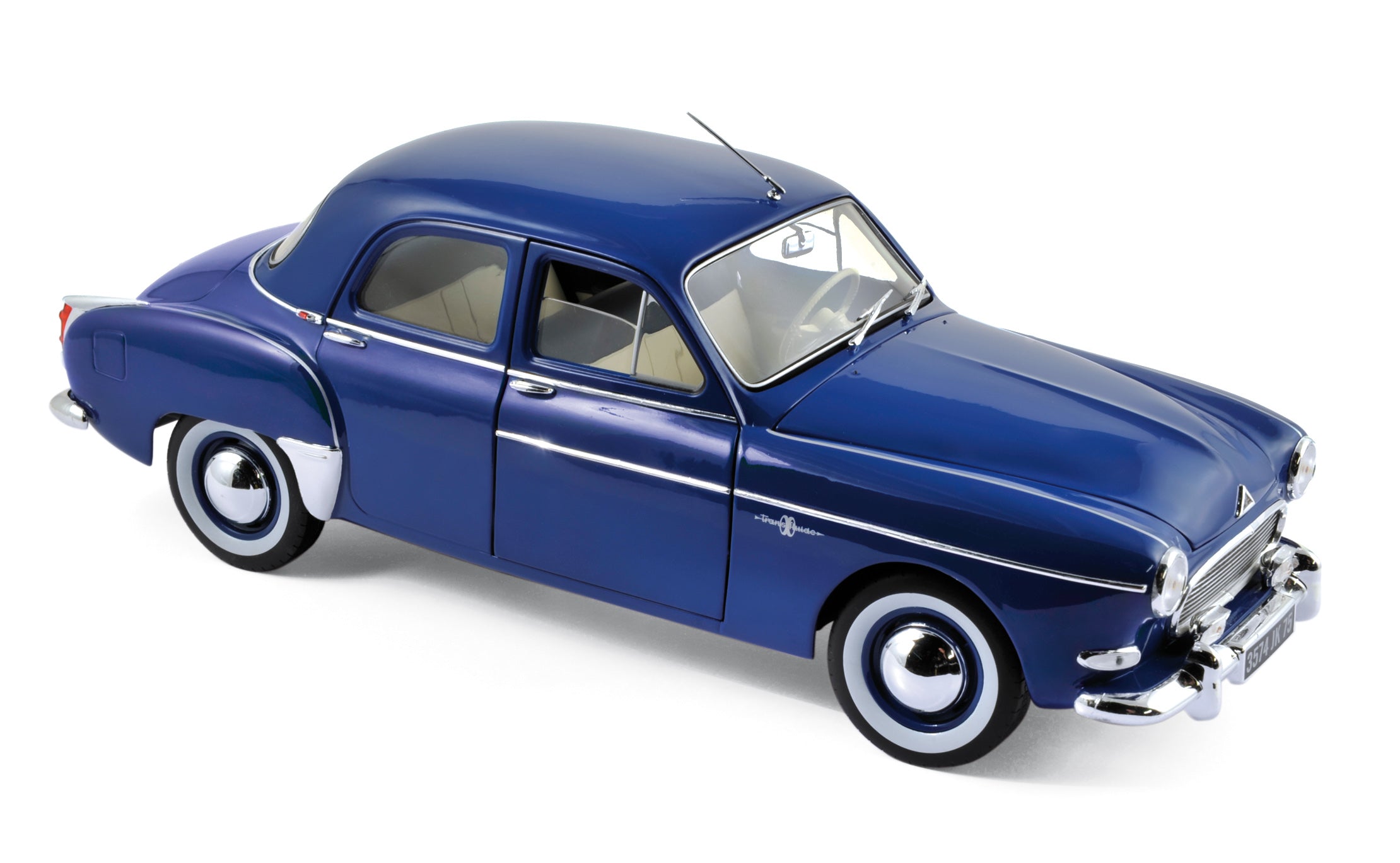 norev-renault-fr-gate-1959-modellino-auto-1-18-blu-capri image 1