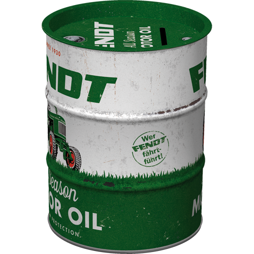 nostalgic-art-fendt-all-season-motor-oil-salvadanaio-a-barile-600-ml image 2