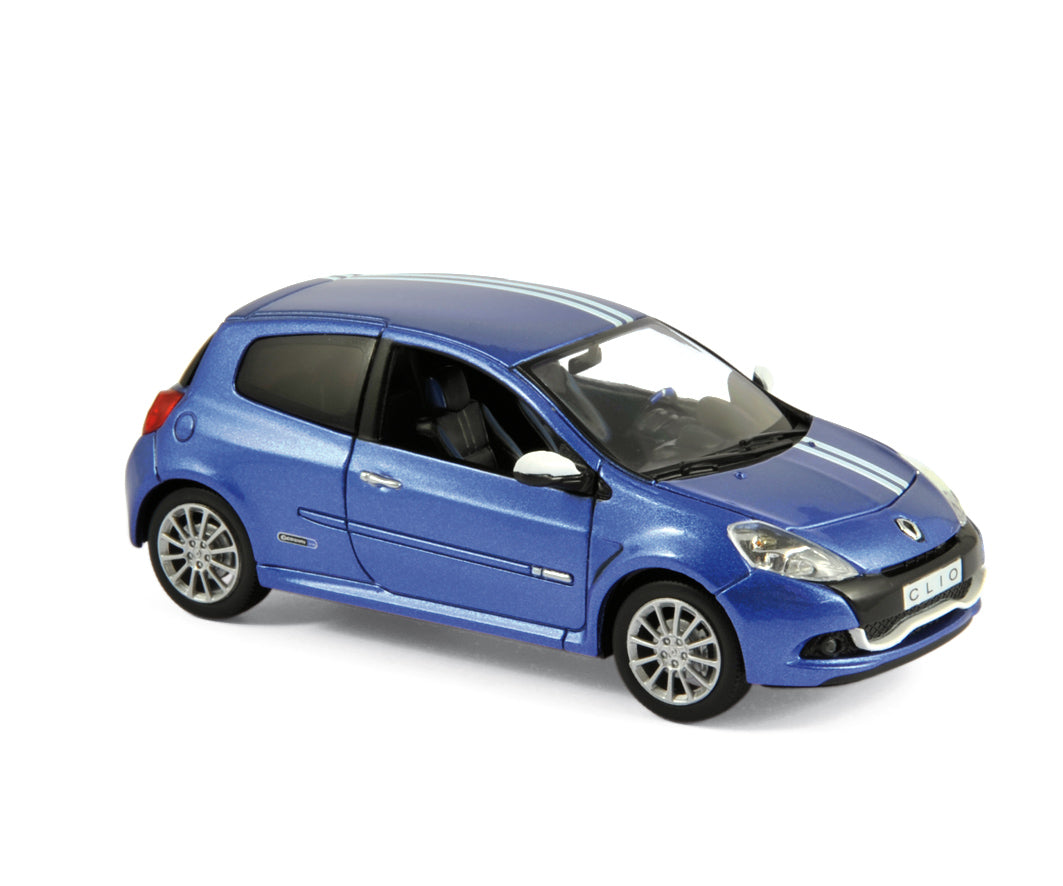norev-renault-clio-r-s-gordini-2009-monaco-blue-1-43-modellino-auto-sportiva image 1