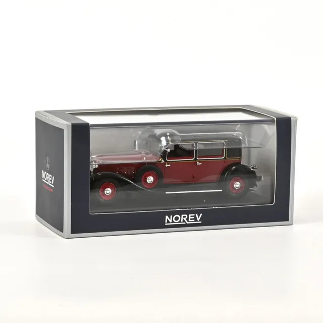 norev-renault-type-rm2-reinastella-1932-rosso-scuro-1-43-modellino-auto-d-epoca image 1