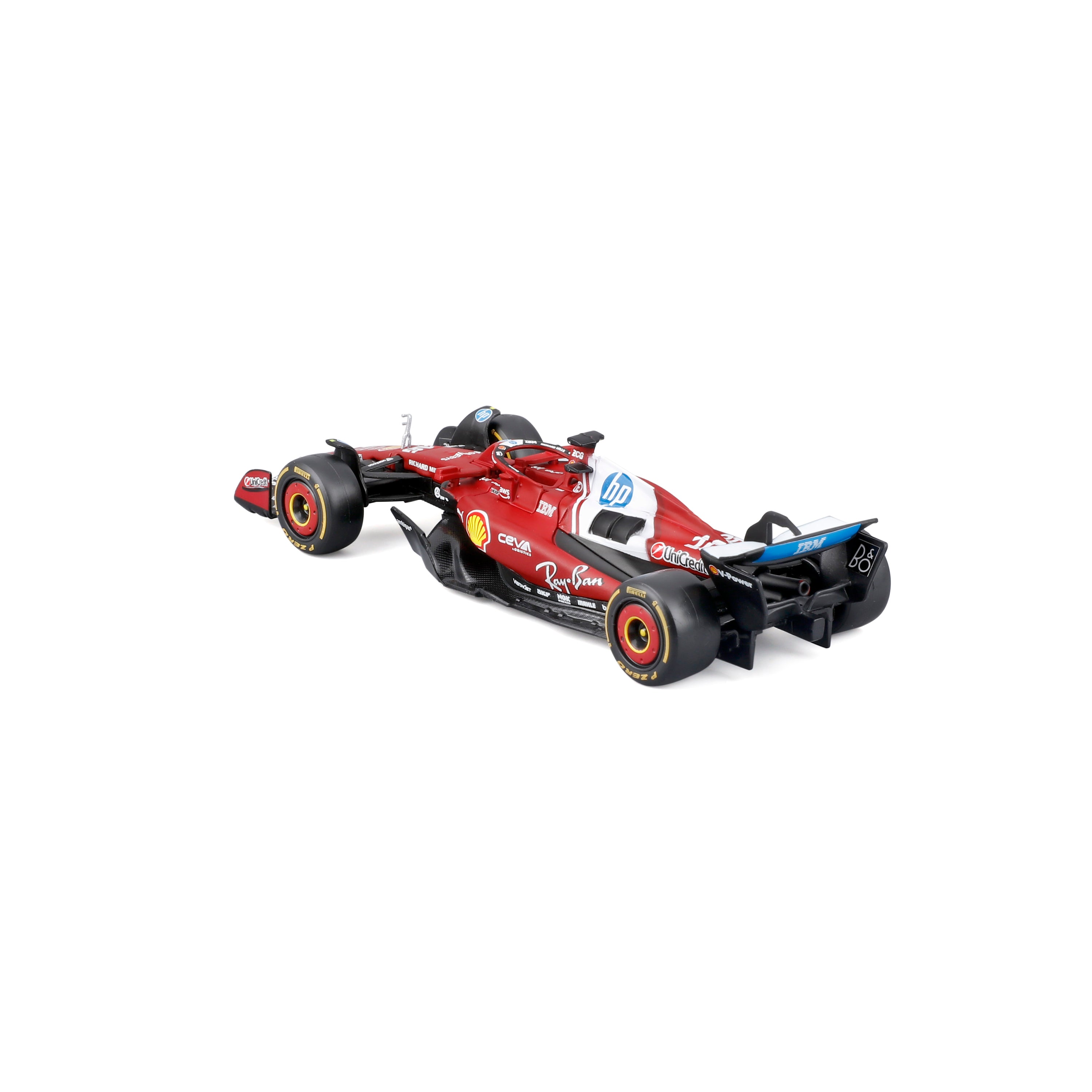 bburago-f1-ferrari-sf-25-2025-16-charles-leclerc-modellino-die-cast-scala-1-43 image 5