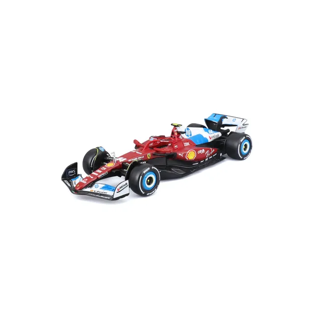 bburago-ferrari-sf-25-44-lewis-hamilton-miami-livery-1-43-modellino-f1 image 1