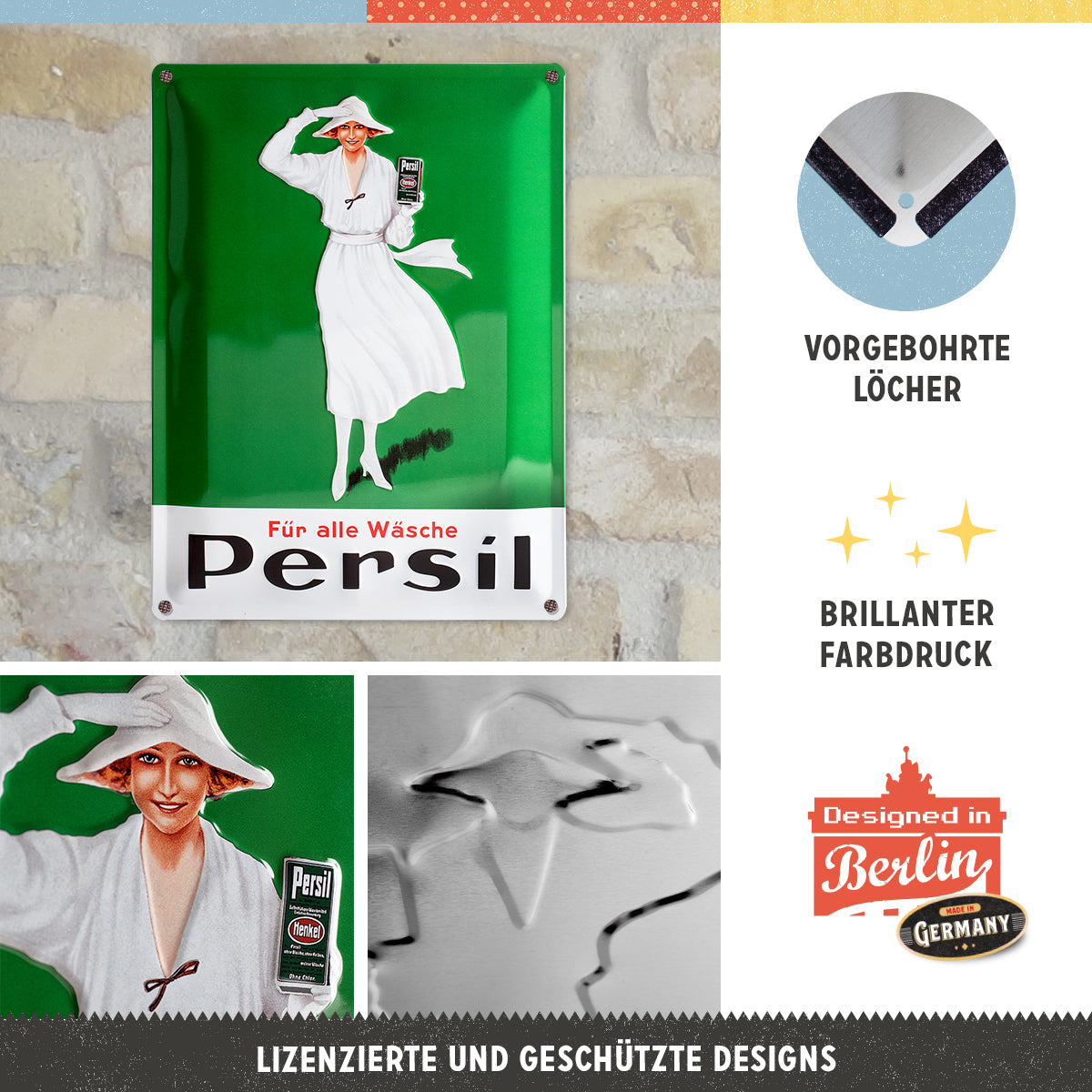 nostalgic-art-persil-wei-e-dame-gr-n-1922-targa-in-metallo-30x40-cm-2 image 4