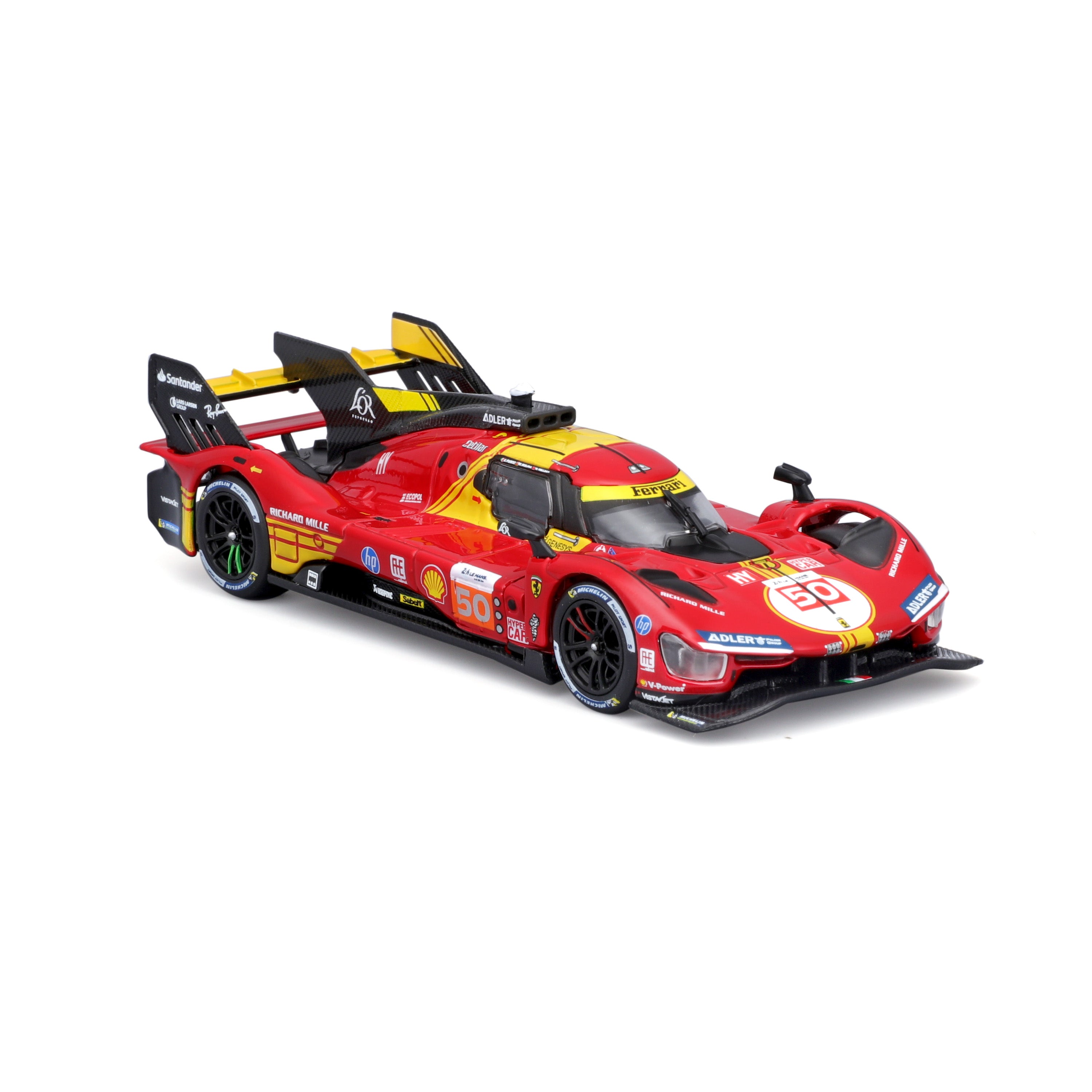 bburago-ferrari-499p-50-campione-24h-le-mans-2024-1-43-con-teca image 6