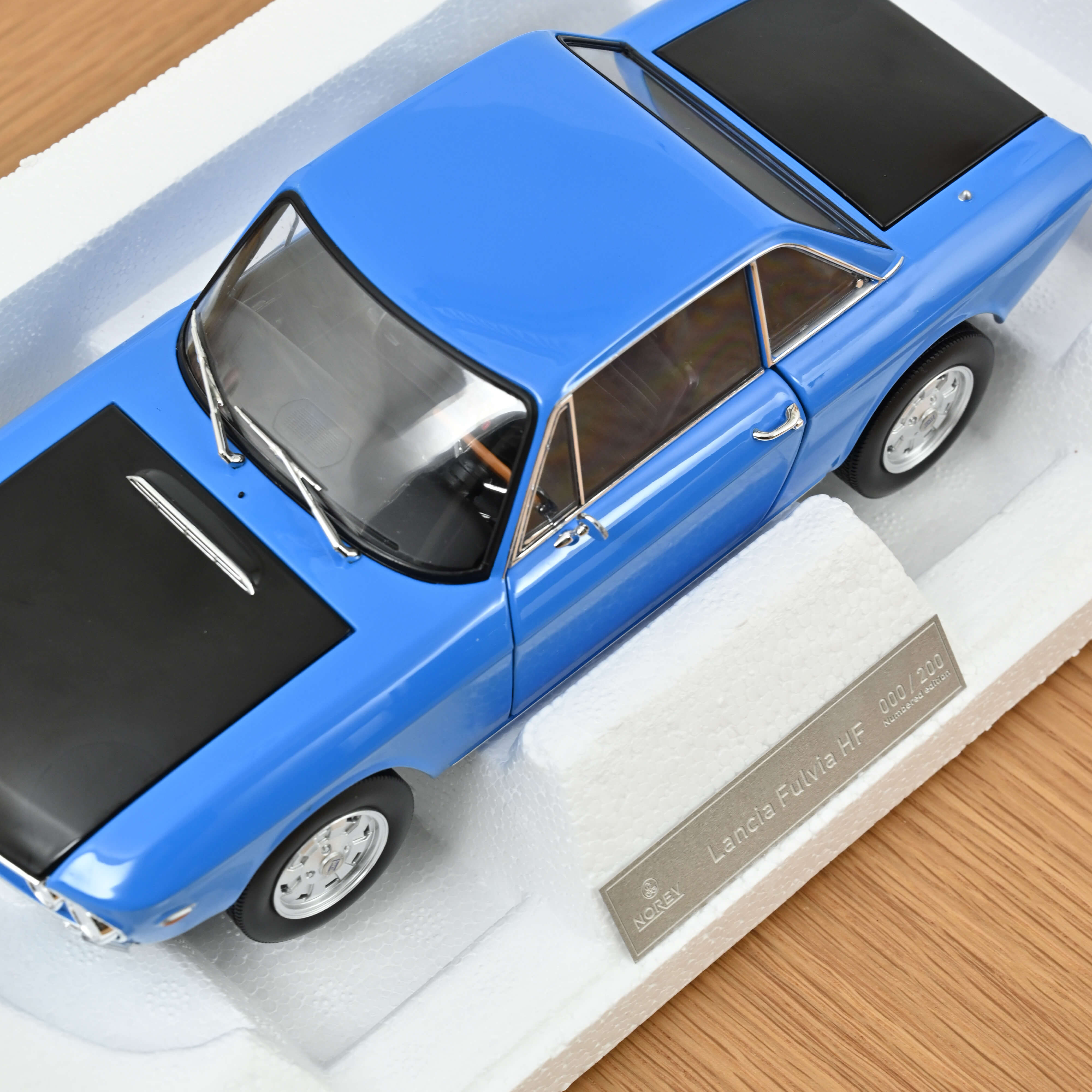 norev-lancia-fulvia-1600-hf-1971-blu-medio-modellino-1-18-edizione-limitata-200- image 4