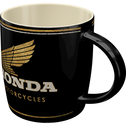 nostalgic-art-honda-mc-motorcycles-gold-tazza-in-ceramica-330-ml-2 image 2