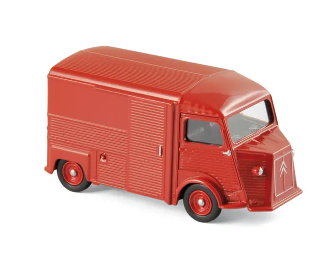 norev-citro-n-hy-1969-modellino-furgone-1-58-rosso image 1
