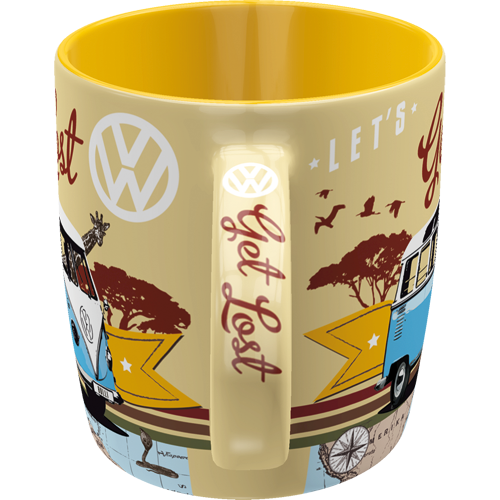 nostalgic-art-vw-bulli-let-s-get-lost-tazza-in-ceramica-330-ml image 3