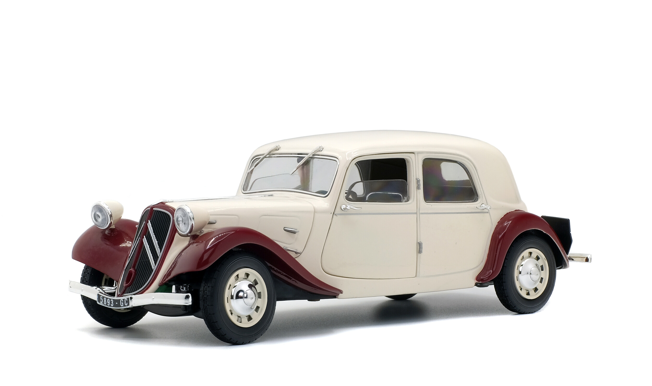 solido-citro-n-traction-11b-bi-ton-bordeaux-1938-scala-1-18-modellino-auto image 2