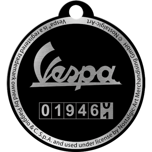 nostalgic-art-vespa-tacho-portachiavi-4-cm image 4