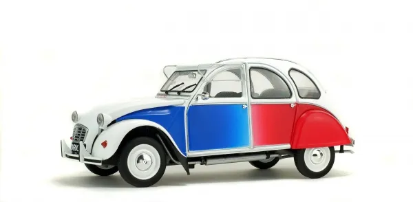 solido-citro-n-2cv6-cocorico-1986-edizione-limitata-modellino-1-18 image 1