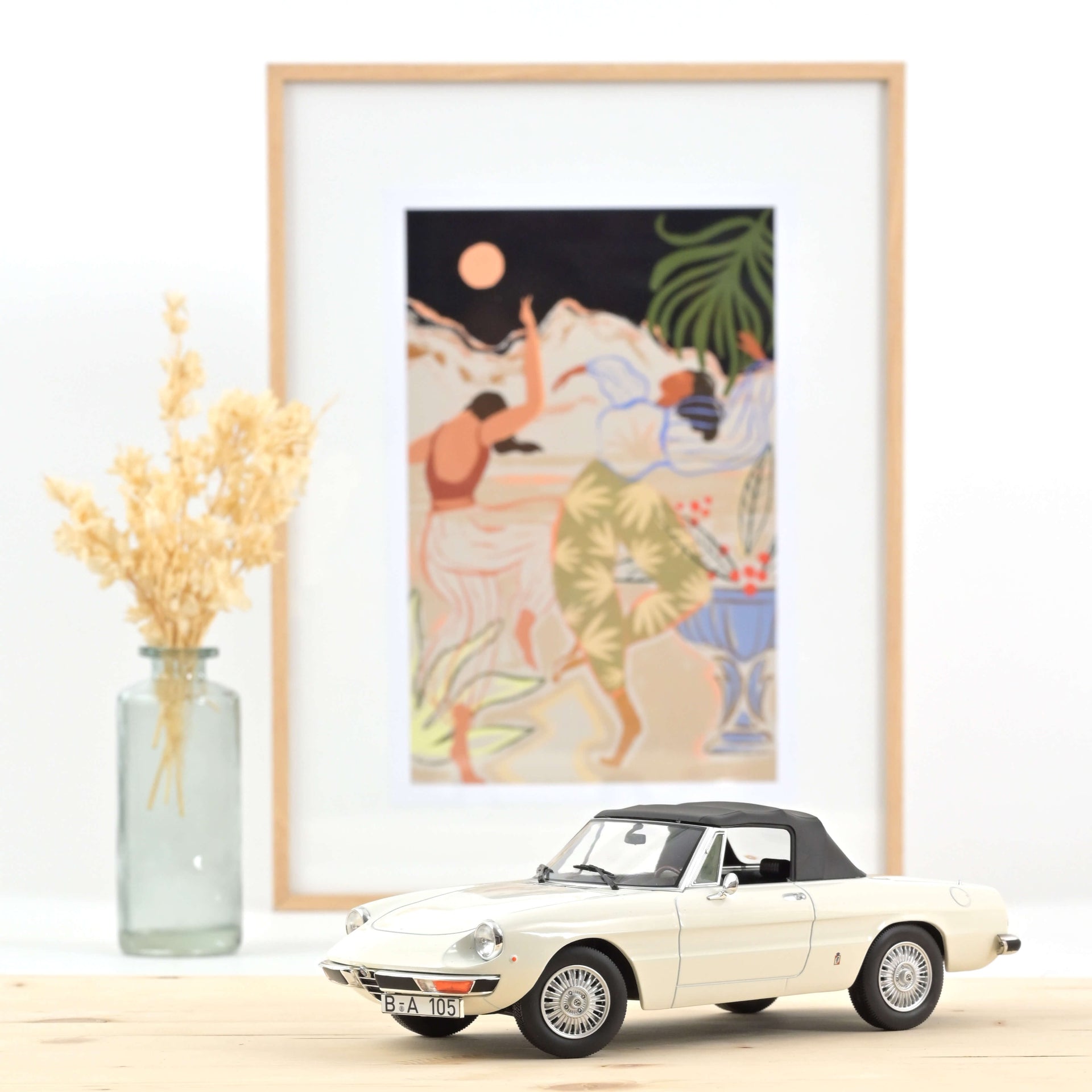 norev-alfa-romeo-2000-spider-1978-bianca-1-18-modellino-die-cast image 1