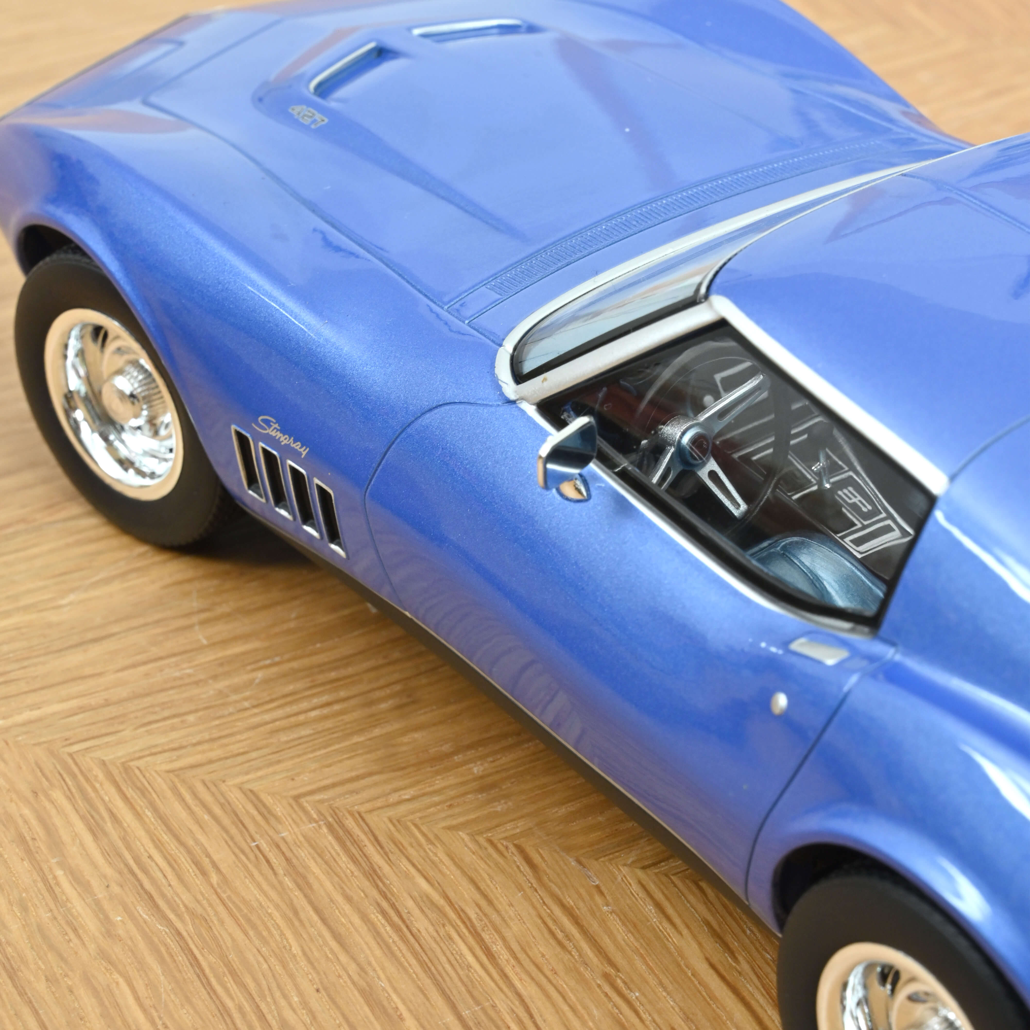 norev-chevrolet-corvette-coup-c3-1969-modellino-auto-1-18-blu-le-mans image 3