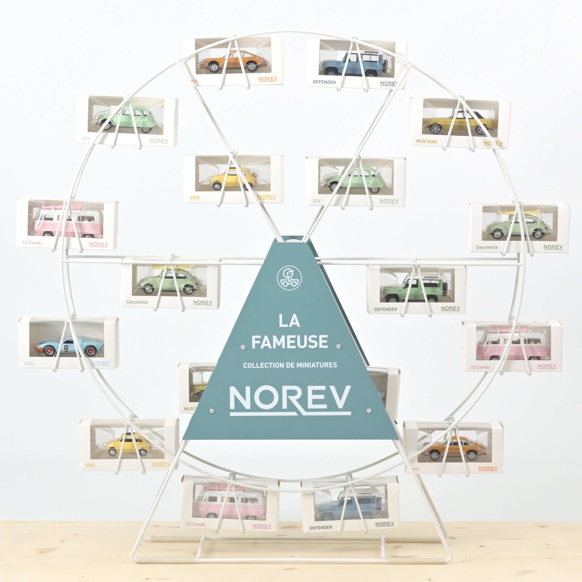 norev-ferris-wheel-display-blue-board-espositore-ruota-panoramica-per-18-modelli image 1
