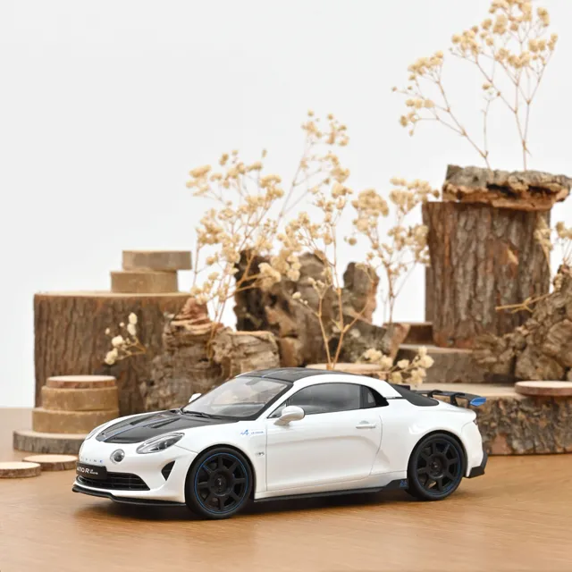 norev-alpine-a110-r-le-mans-2023-1-18-blanc-glacier-100-pezzi image 1