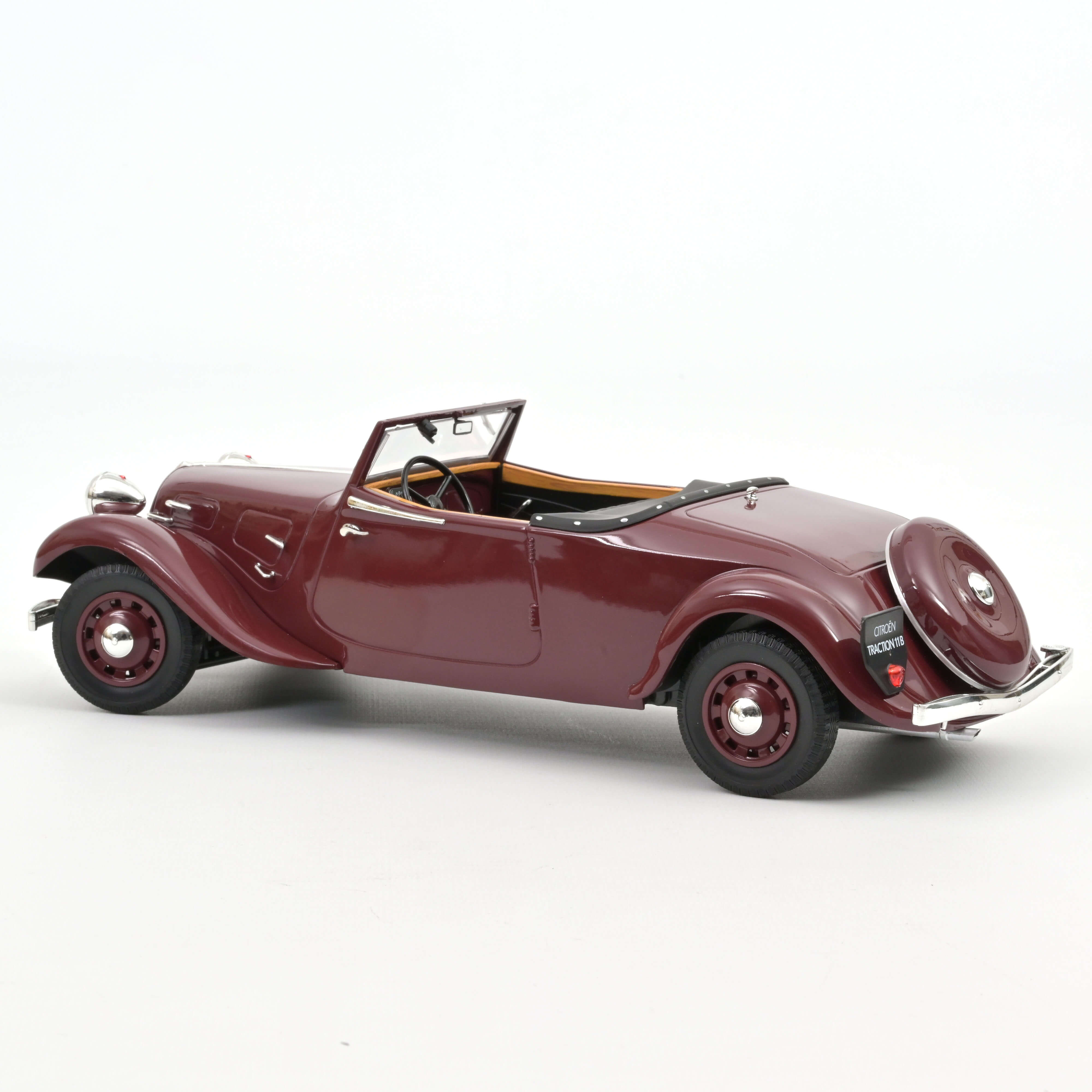 norev-citro-n-traction-cabriolet-1938-rosso-scuro-1-18-2 image 4