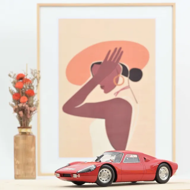 norev-porsche-904-carrera-gts-1964-rossa-modellino-auto-1-18 image 1