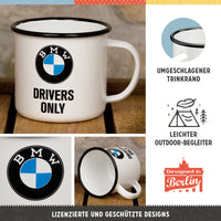 nostalgic-art-bmw-drivers-only-tazza-smaltata-360-ml-8x8-cm-2 image 3