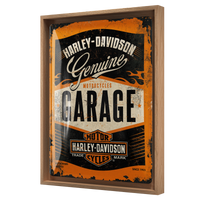 nostalgic-art-harley-davidson-garage-targa-in-metallo-30x40-cm image 8