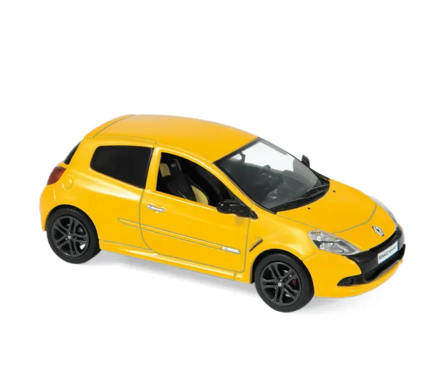 norev-renault-clio-r-s-2009-modello-auto-1-43-giallo-sirius image 1
