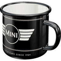 nostalgic-art-mini-logo-black-tazza-smaltata-in-acciaio-360-ml image 4