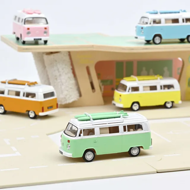 norev-volkswagen-combi-t2b-camper-van-1973-verde-modellino-auto-1-43-jet-car image 1