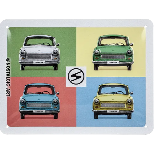 nostalgic-art-trabant-pop-art-targa-in-metallo-15x20-cm-2 image 1