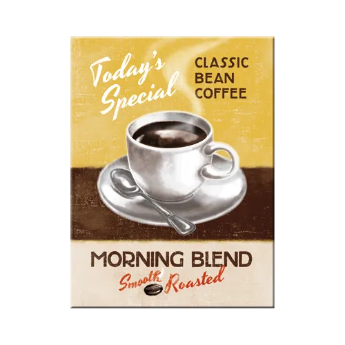 nostalgic-art-morning-blend-calamita-da-frigo-6x8-cm image 1