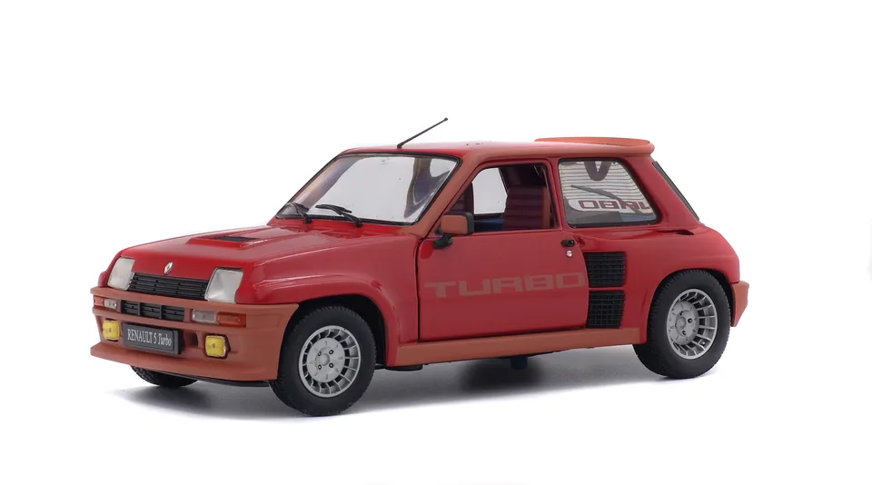 solido-renault-5-turbo-rouge-grenade-1981-modellino-auto-1-18 image 1