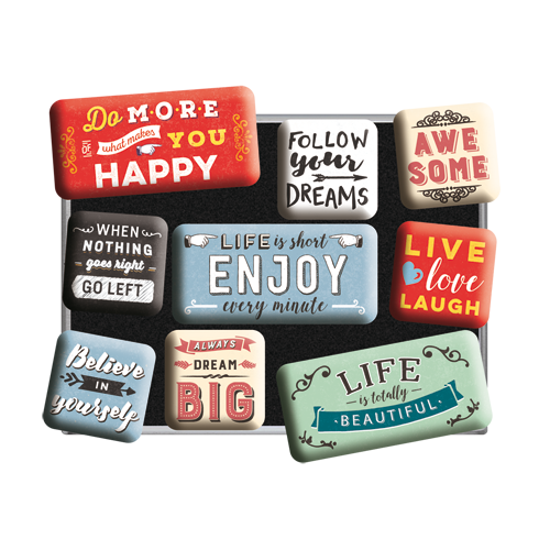 nostalgic-art-enjoy-life-set-magneti-7x9x2-cm image 2