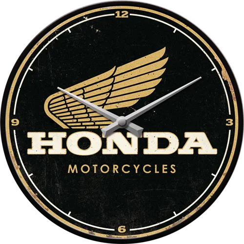 nostalgic-art-honda-mc-motorcycles-orologio-da-parete-in-metallo-31-cm image 1