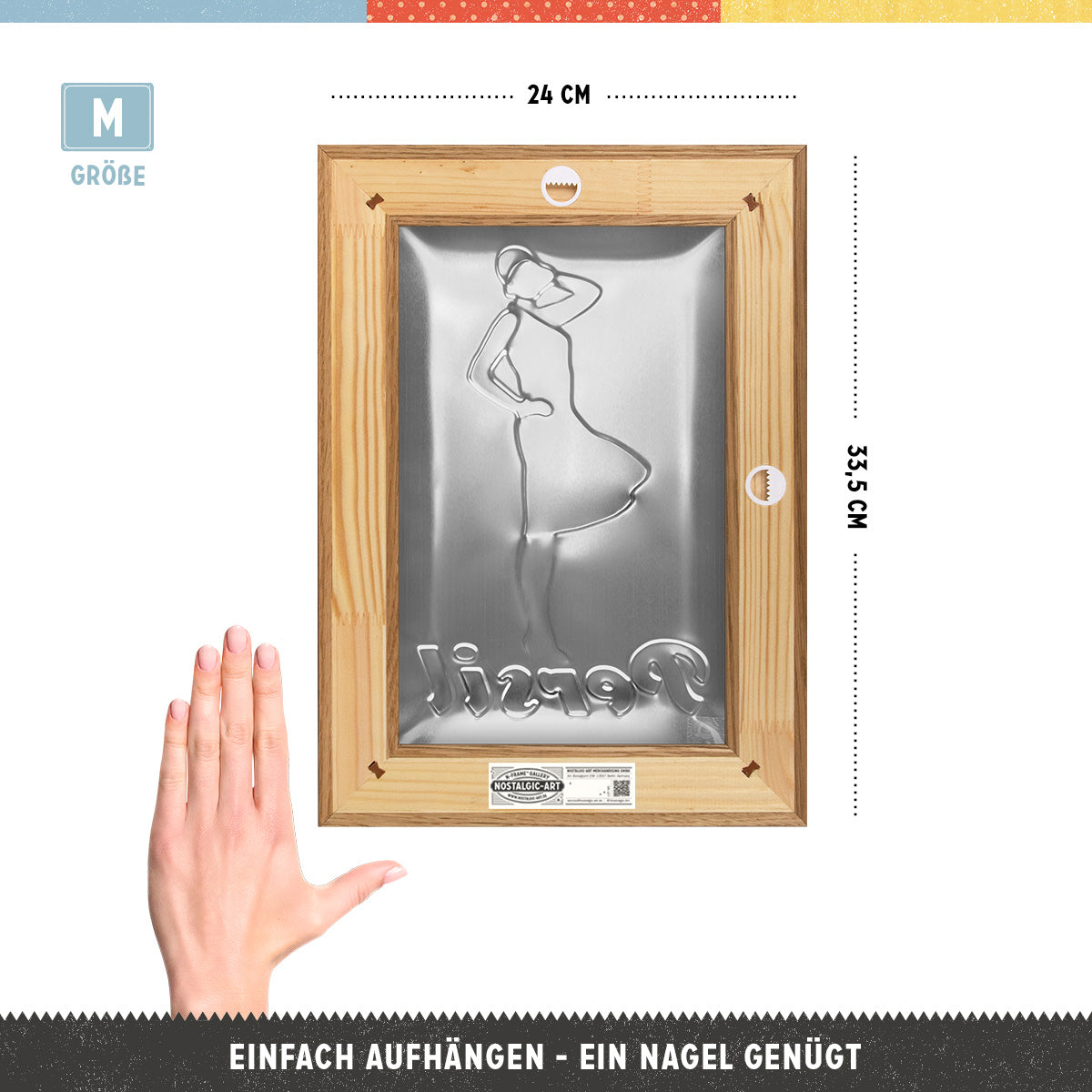 nostalgic-art-persil-wei-e-dame-blau-n-frame-m-edition-24x33-5-cm image 2