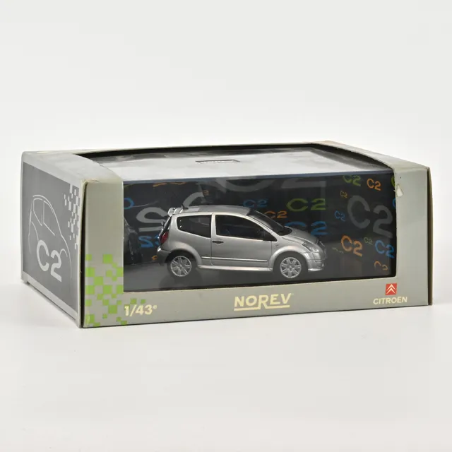 norev-citro-n-c2-2003-modellino-auto-1-43-grigio-alluminio image 1