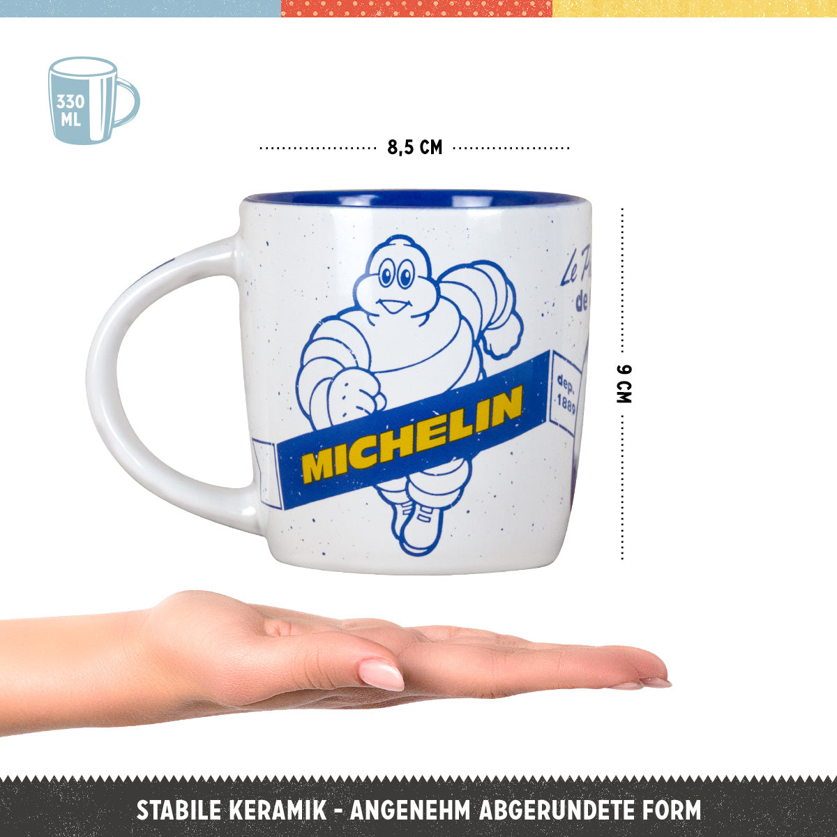 nostalgic-art-michelin-pneu-de-qualit-tazza-in-ceramica-330-ml-2 image 3