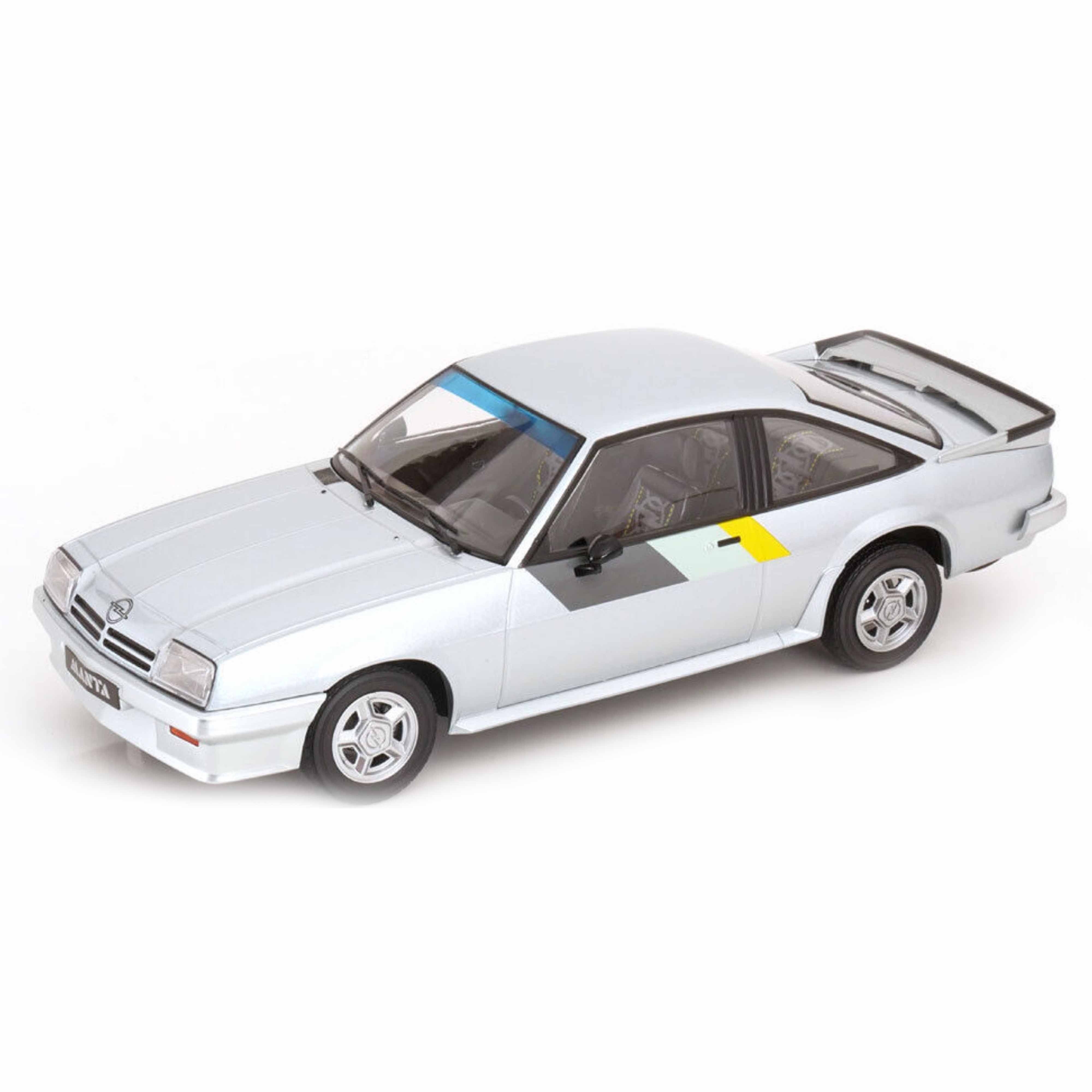 norev-opel-manta-i240-1985-argent-modellino-auto-1-18 image 1