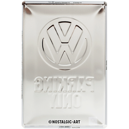 nostalgic-art-vw-parking-only-insegna-in-metallo-20-x-30-cm image 3